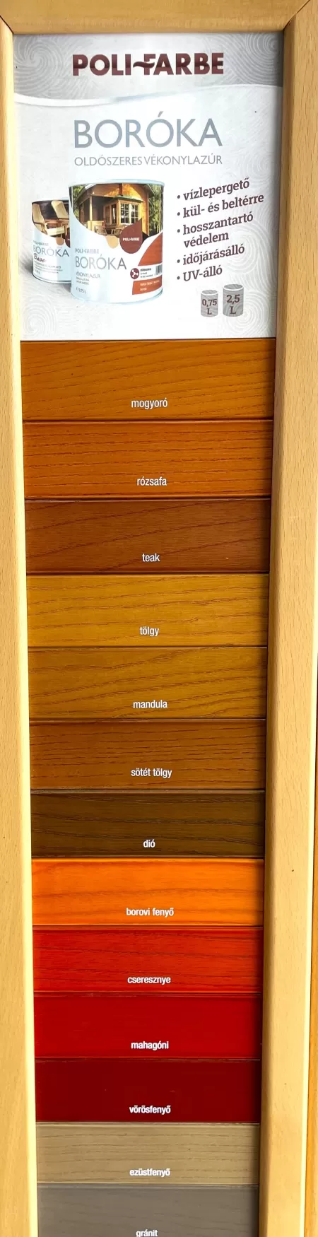 BOROKA LAZUR SUBTIRE TEAK 2.5L-2