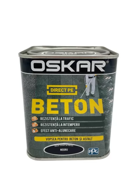 OSKAR BETON EMAIL NEGRU  0.75L-1