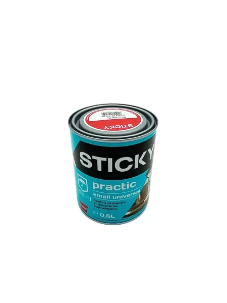 EMAIL STICKY PR ROSU 0.6 L-1