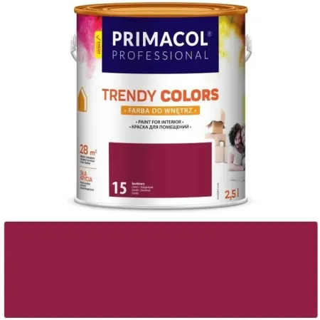 TRENDY COLORS 15 BORDO 2.5L-1