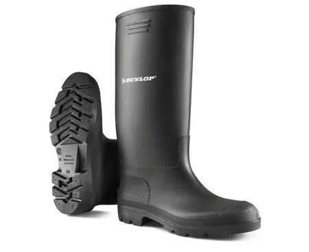 GAND95541 CIZME PVC DUNLOP NEGRU 41-1