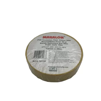 721102 BANDA IZOLIERA GALBEN 18MM*20M-1