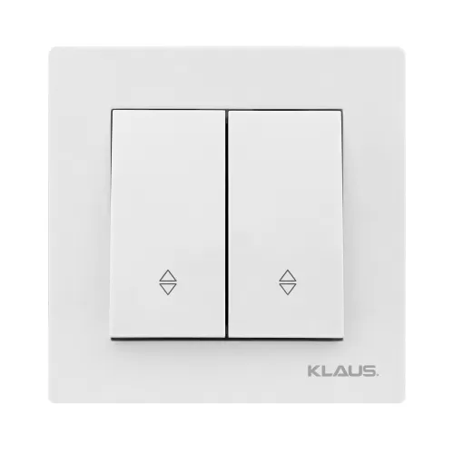8-KE01120-KLAUS-ALB-INTRERUPATOR-DUBLU-VEAVIEN
