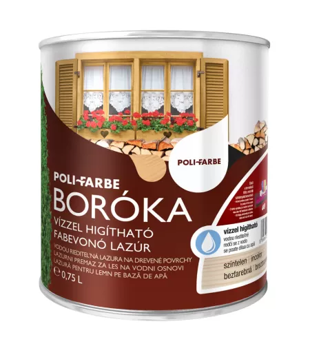 BOROKA LAZURA PT LEMN INCOLOR 0.75L-1