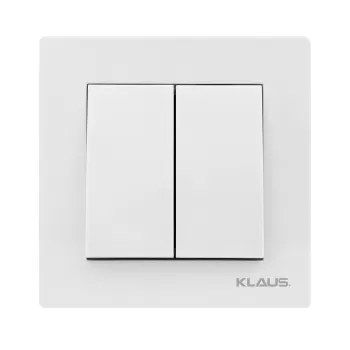 KE01103 KLAUS ALB INTRERUPATOR DUBLU-1