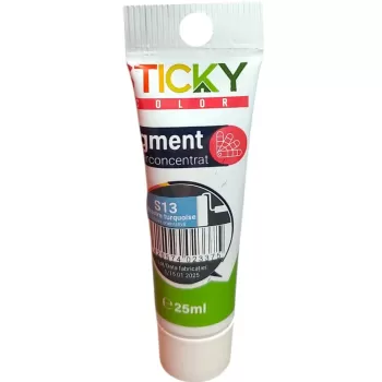 COLORANT S13 STICKY ALBASTRU TURQUISE 25ML-1