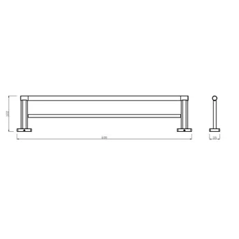 AGR10 PORTPROSOP DUBLU 600MM-2