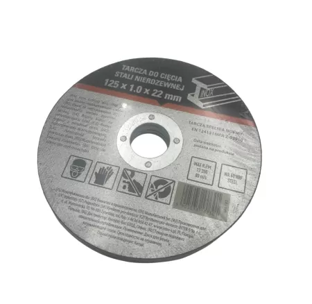 080182 DISC DEBITARE INOX 125*1-1