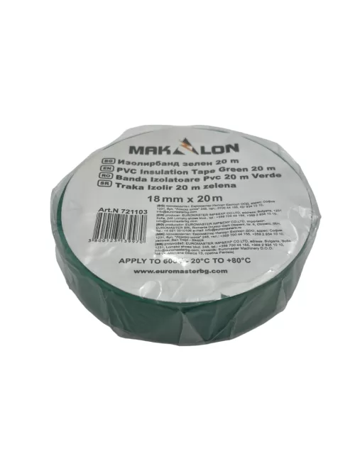 10-721103-BANDA-IZOLIERA-VERDE-18MM*20M