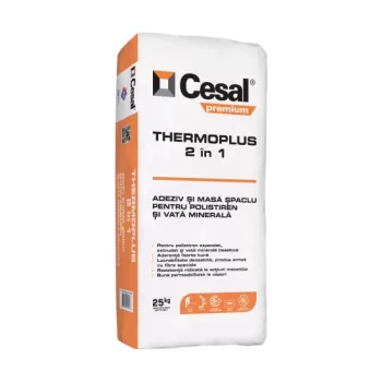 ADEZIV POLISTIREN THERMOPLUS 2IN1 CESAL 25KG-1