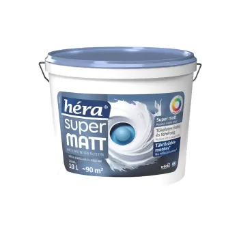 HERA VOPSEA SUPER MAT ALB 2.5L L-1