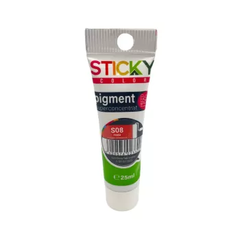 COLORANT S08 STICKY ROSU 25 ML-1
