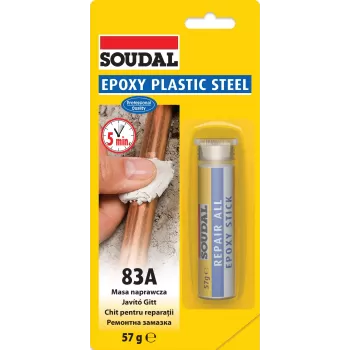 S 124851 ARALDITE PL STEEL EPOXY 83A 60G-1