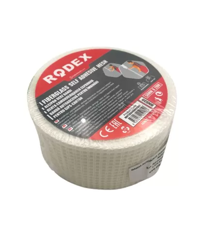 RHT2308100520 RODEX BANDA AUTOADEZIVA FIBRA DE ST 50MM*20M-1