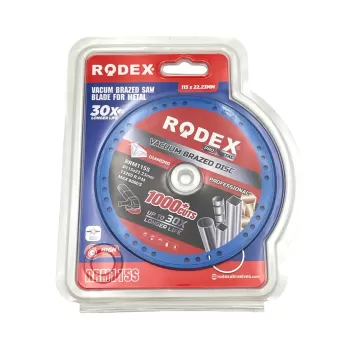 RRM115S RODEX PANZA DE FERESTRAU 115MM LIPITA IN VID PT ME-1