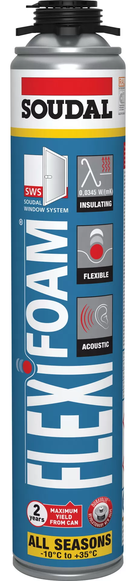 S 117472 SPUMA FLEXIBILA 750ML-1