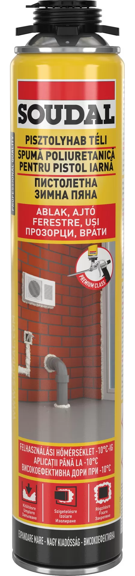 S 123013 SPUMA PISTOL YELLOV W 750 ML-1