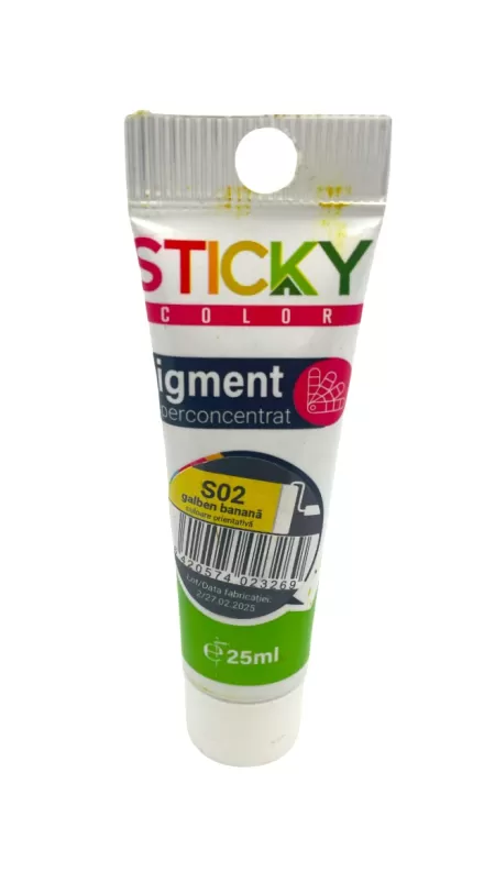 COLORANT S02 STICKY GALBEN BANANA 25 ML-1