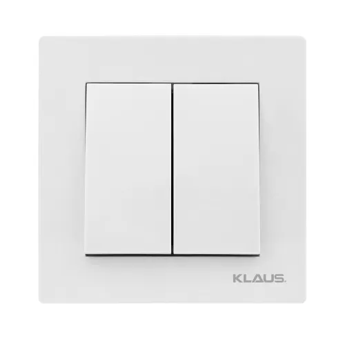 9-KE01103-KLAUS-ALB-INTRERUPATOR-DUBLU
