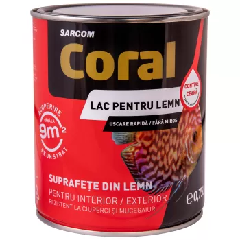 CORAL LAC LEMN INCOLOR 0.75-1