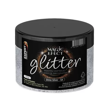 GLITER SHINE SILVER 150GR G 4-1