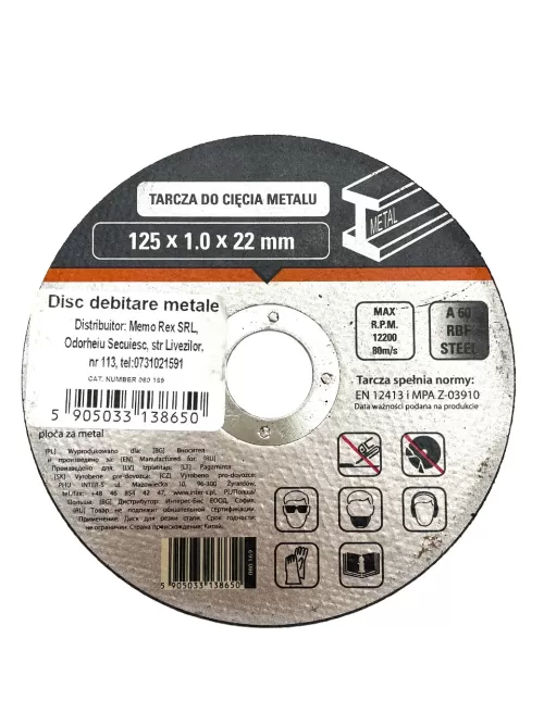 9-080169-DISC-METAL-125*1