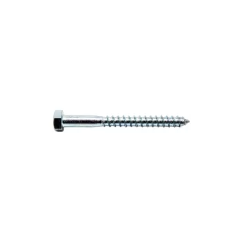 SURUB PT LEMN CU CAP HEX 10*100 V 100/CUTIE FIL PAR-1