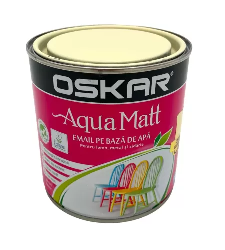 OSKAR AQUA MAT CREM  0.6L-1