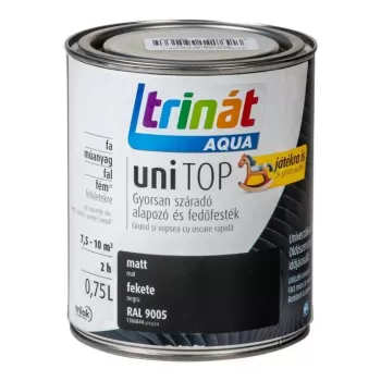 TRINAT UNITOP MAT NEGRU 9005 0.75L-1