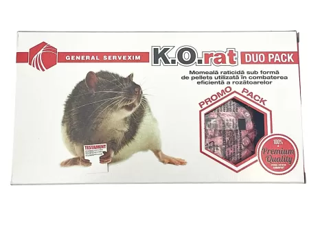 KO RAT PELETI 250 GR 2*125 30/BAX-1