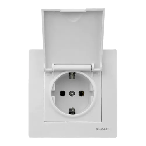 4-KE01109W-KLAUS-ALB-FARA-RAMA-PRIZA-CU-CAPAC