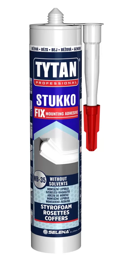 SILICON ADEZIV MONTAJ STUKOFIX WB35 290ML TYTAN-1