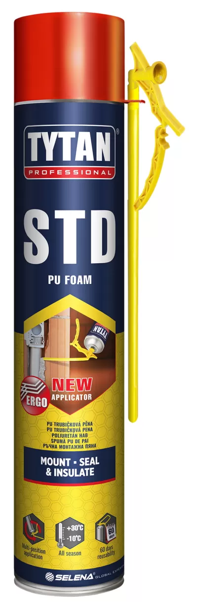 SPUMA MONTAJ VARA 750ML PROF O2 STD-1