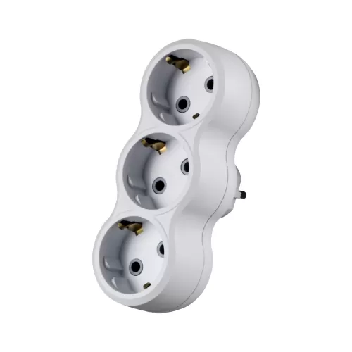 6-KE30110-KLAUS-PRIZA-IMPAMANTATA-TRIPLA-DREPTUNGHIULARA