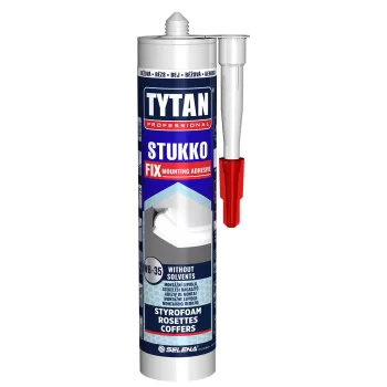 SILICON ADEZIV MONTAJ STUKOFIX WB35 290ML TYTAN-1