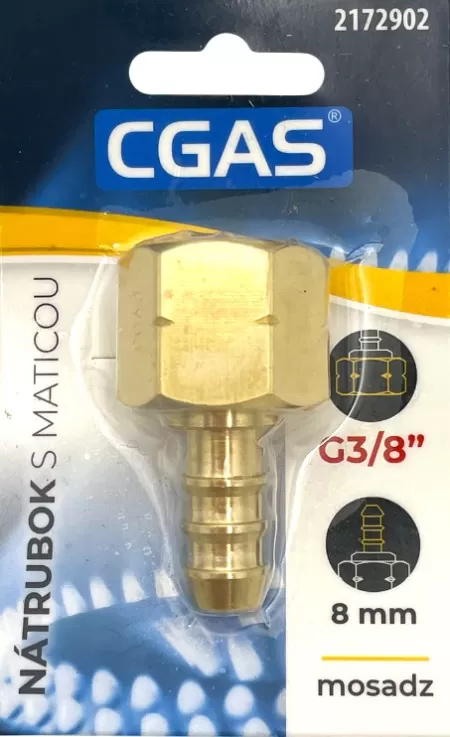 2172902 CONECTOR PT FURTUN DE GAZ 3/8-1