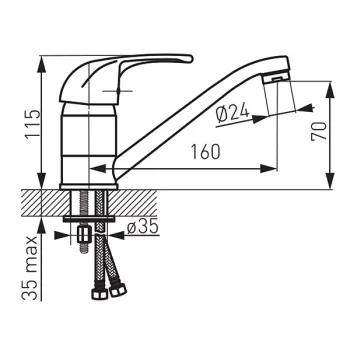 BVA2A BATERIE VASTO STATIVA 16CM-2
