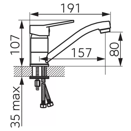 BIS2A BATERIE STATIVA LAVOAR ISSO 19CM-2