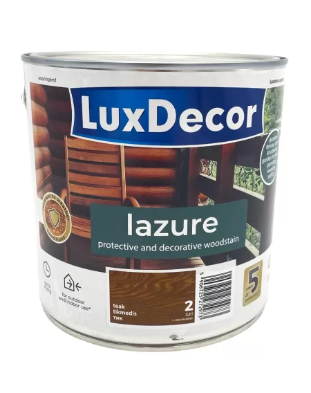 LAZUR LUXDECOR TEAK 2.2L 029496-1