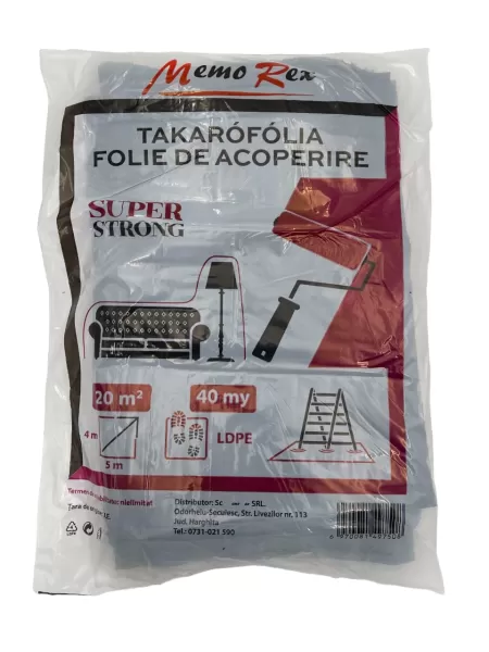 FOLIE DE ACOPERIRE 4*5M 40MY-1