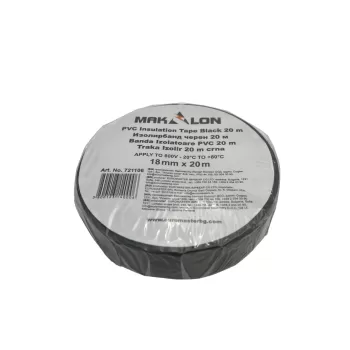 721106 BANDA IZOLIR NEGRU 20M-1