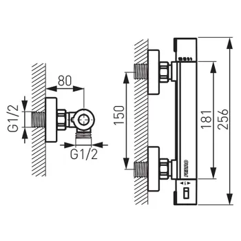 BATERIE FERRO TERMOSTAT TRINITY-3
