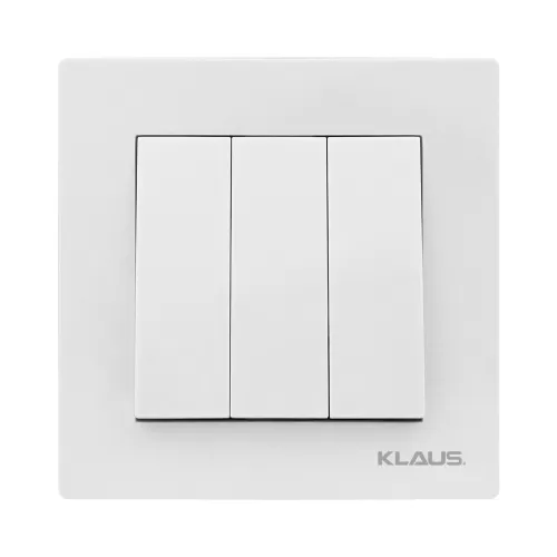 6-KE01118-KLAUS-ALB-INTRERUPATOR-TRIPLU