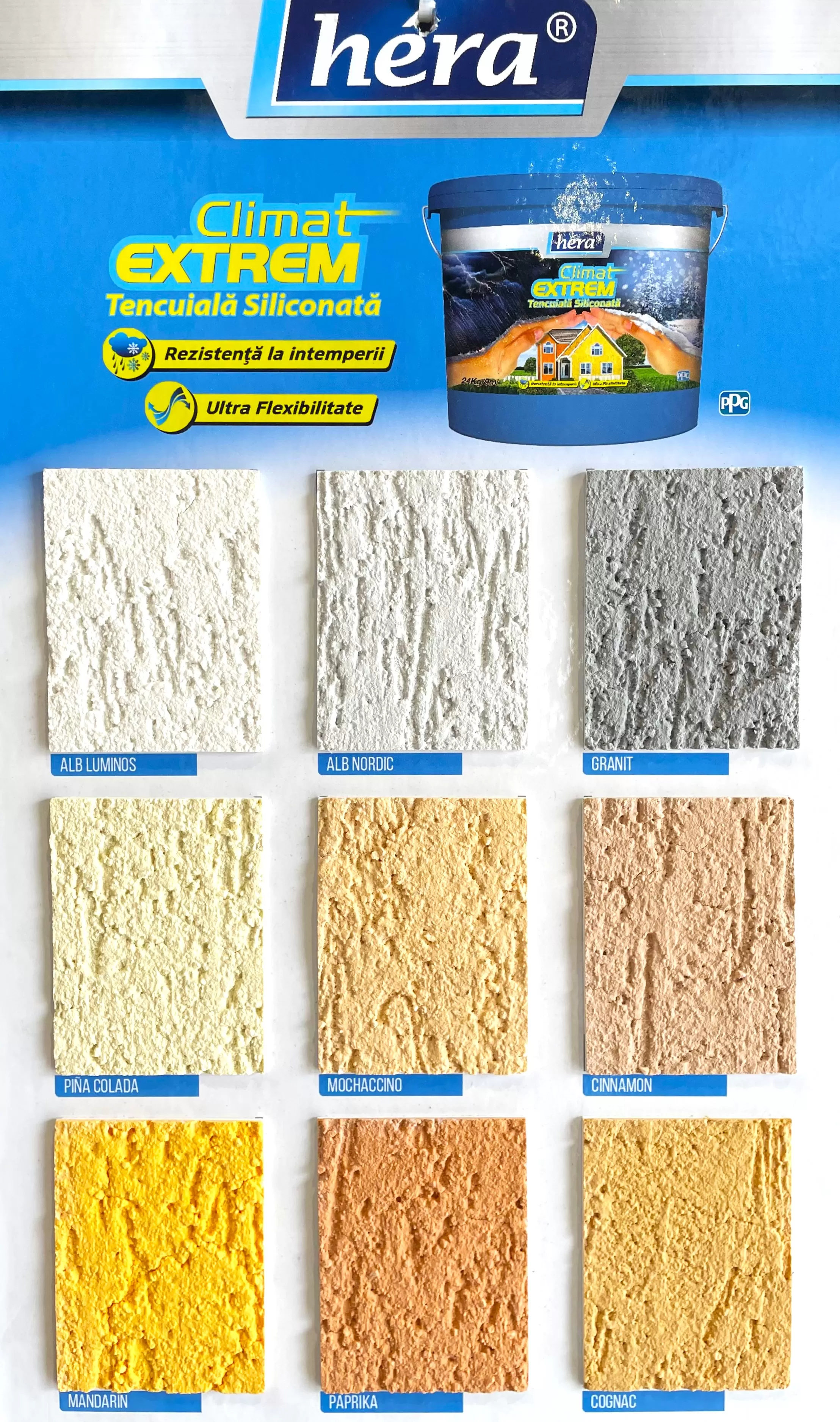 TENCUIALA CLIMATE EXTREM ALB 24KG | Tencuiala Decorativa